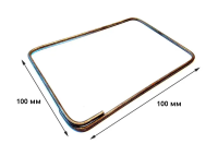 Хомут арматурный 100х100 мм толщина 6 мм Хомут арматурный 100х100 мм толщина 6 мм